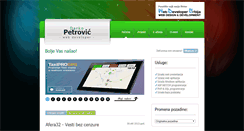 Desktop Screenshot of darkopetrovic.com