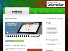 Tablet Screenshot of darkopetrovic.com